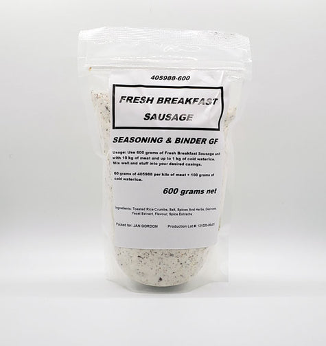 Fresh Breakfast Sausage Seasoning