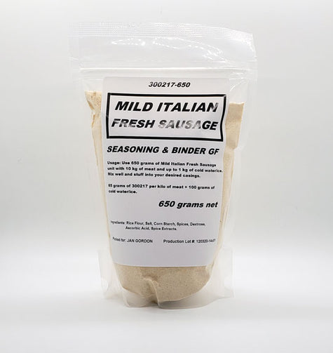 Mild Italian Sausage Seasoning