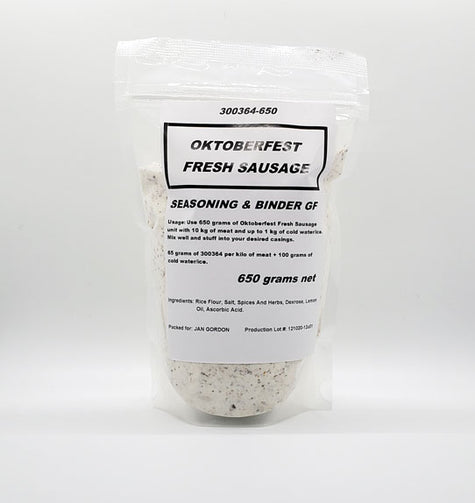 Oktoberfest Sausage Seasoning