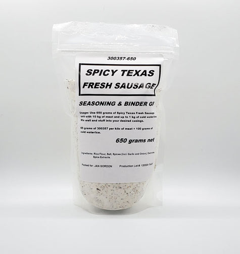 Spicy Texas Sausage Seasoning
